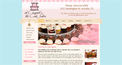 Desktop Screenshot of cakesisters.com